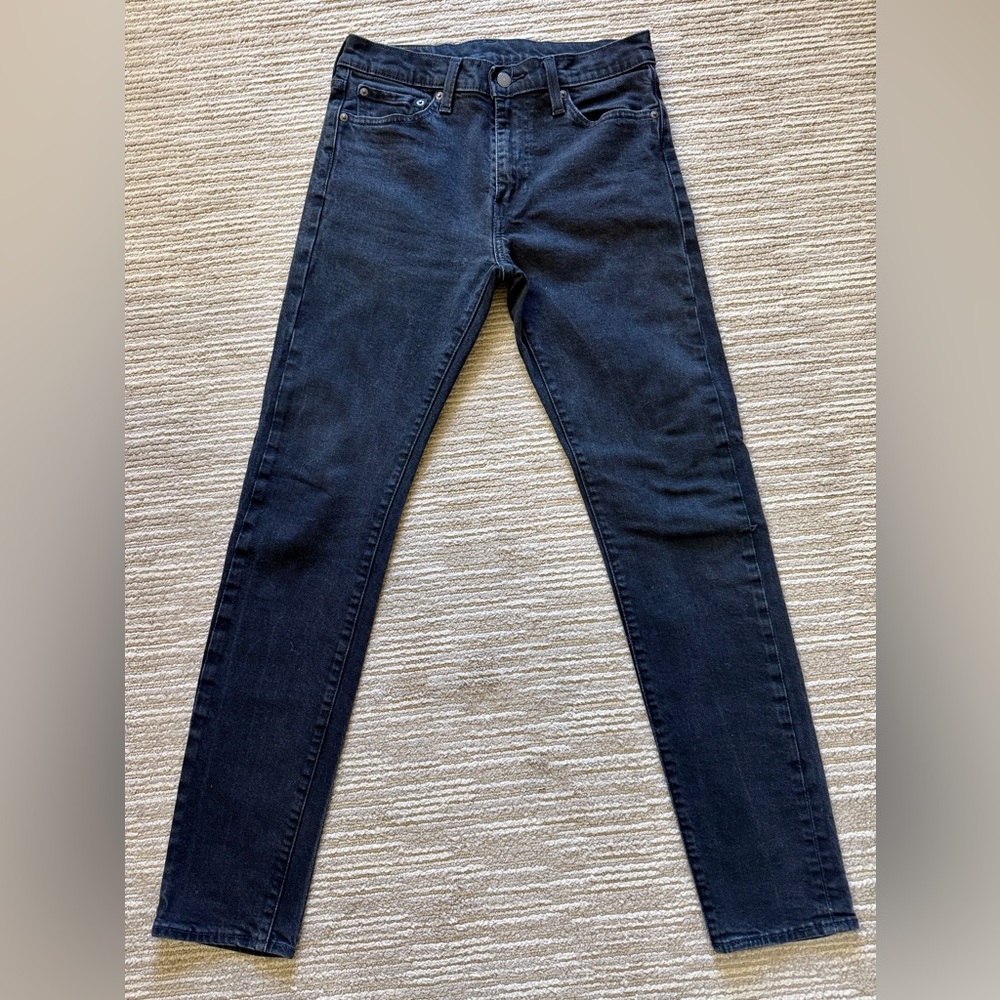 Levi's Men's Slim 510 black denim jeans, size 32/34